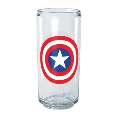 Disney Collection Marvel Captain America Classic 16 Oz Tritan Cup 2pc Set