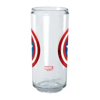 Disney Collection Marvel Captain America Shinyshield 16 Oz Tritan Cup 2pc Set