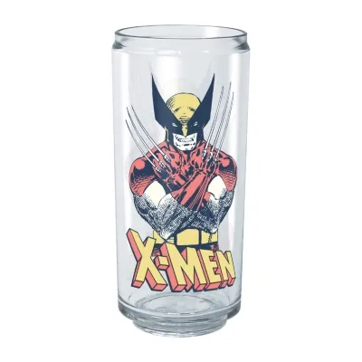 Disney Collection Marvel Wolverine Vintage 16 Oz Tritan Cup 2pc Set