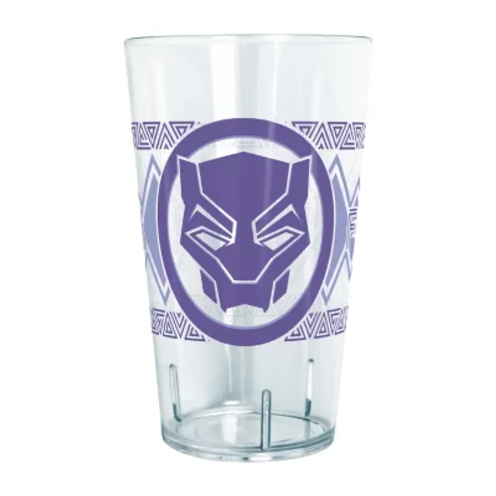 Disney Collection Marvel Wakanda Forever Logo 24 Oz Tritan Cup 4pc Set