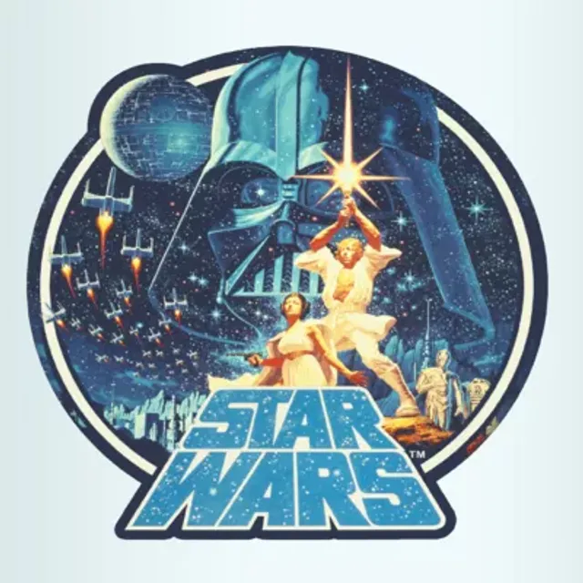 Disney Collection Star Wars Vintage Victory 24 Oz Tritan Cup 4pc