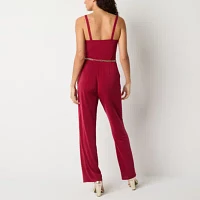 Bold Elements Chain Womens Sleeveless Jumpsuit