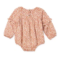 Okie Dokie Baby Girls Long Sleeve Romper