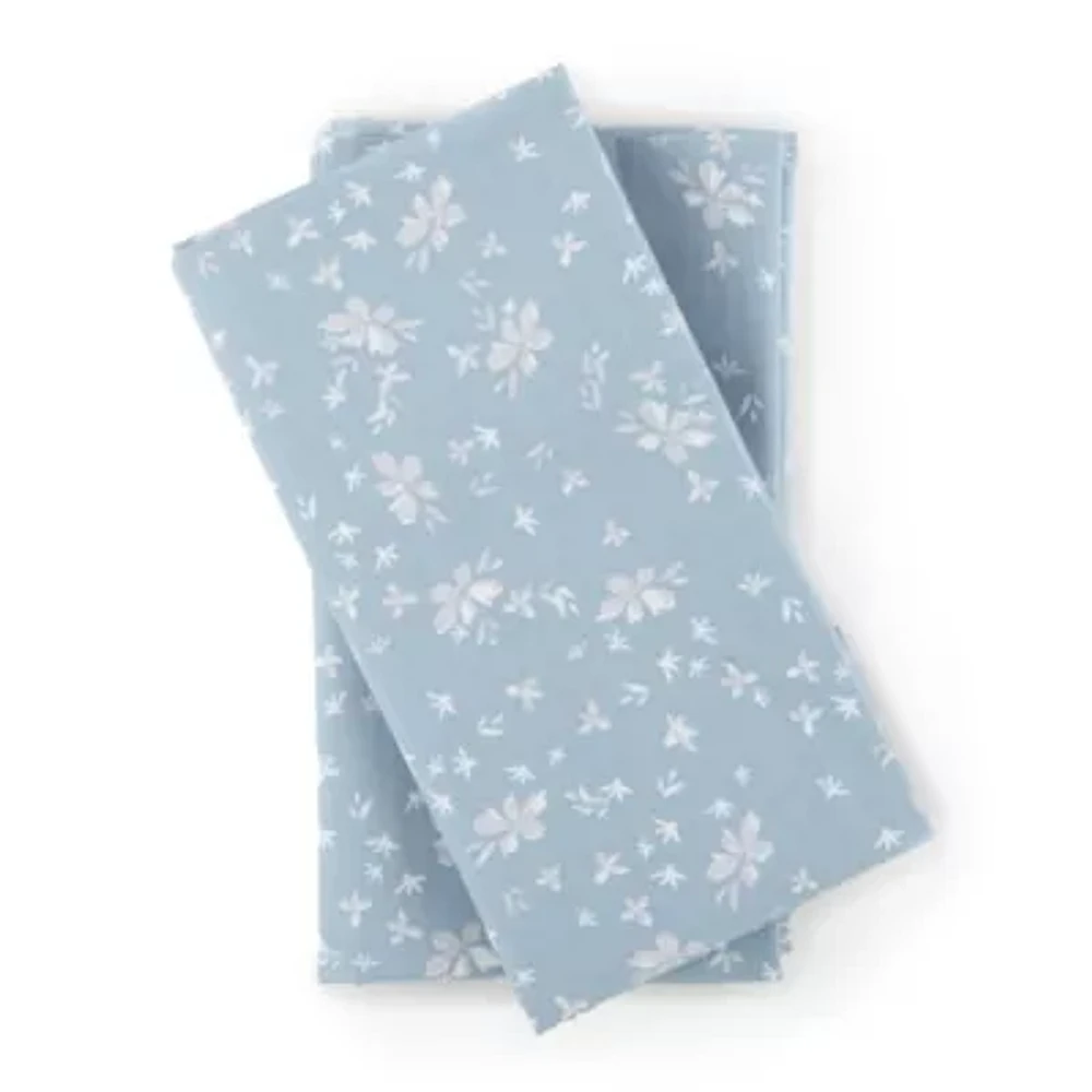 Home Expressions Cool and Crisp Cotton Percale 2-Pack Pillowcase