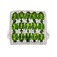 LIMITED QUANTITIES Chrome Diopside Sterling Silver Ring