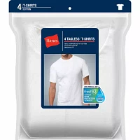 Hanes Fresh Iq Comfort Soft Mens Short Sleeve Crew Neck T-Shirt