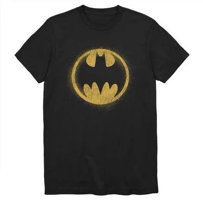 Big & Tall DC Batman Vintage Bat Signal Mens Graphic T-Shirt