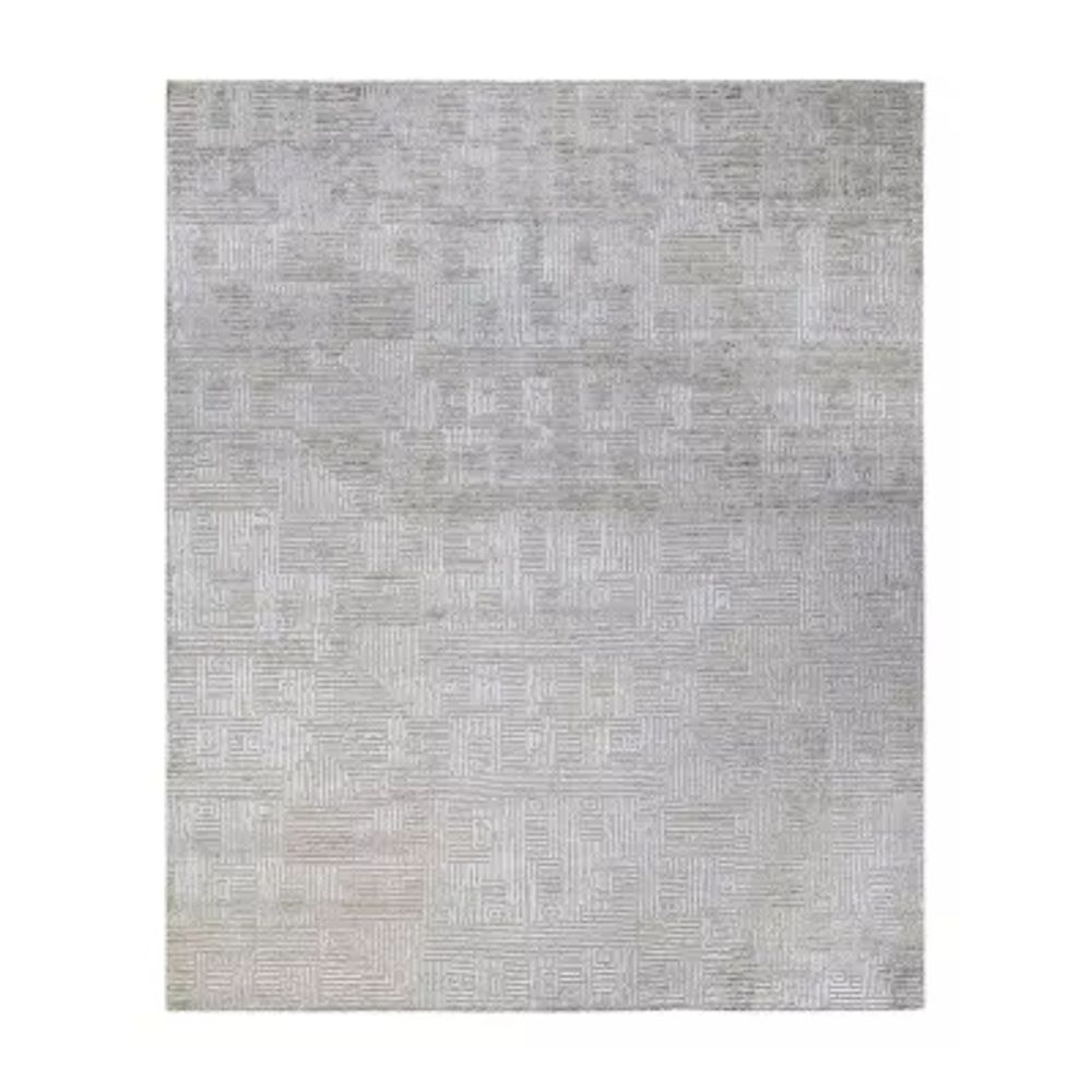 Amer Rugs Quetzaly Rose Hand Knotted Wool Rectangular Indoor Rugs