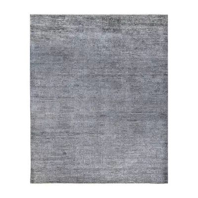 Amer Rugs Quetzaly Rose Hand Knotted Wool Rectangular Indoor