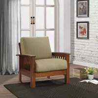 Omaha Mission Style Solid Armchair