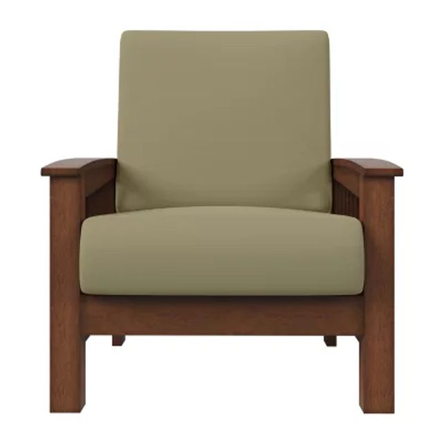 Omaha Mission Style Solid Armchair