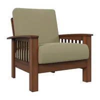 Omaha Mission Style Solid Armchair