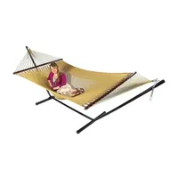 Sunnydaze Large Bar Rope Hammock