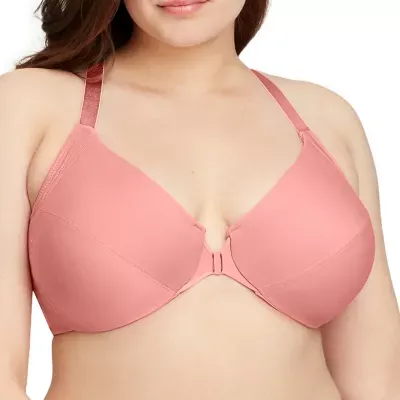 Glamorise Front-Closure Smoothing WonderWire® Underwire Bra-1247