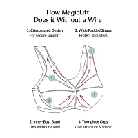 Glamorise MagicLift® Original Support Wirefree Bra-1000