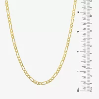 10K Yellow Gold 3.9mm 20-22" Hollow Figaro Chain