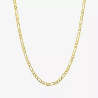 10K Yellow Gold 3.9mm 20-22" Hollow Figaro Chain