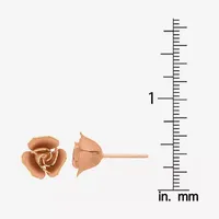 Made in Italy 14K Rose Gold 9.2mm Stud Earrings