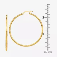 Made in Italy 14K Gold 45mm Hoop Earrings