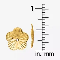 14K Gold Flower Earring Jackets