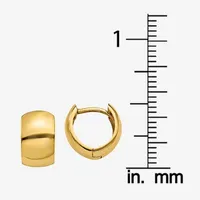 14K Gold 7mm Hoop Earrings