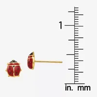 Made in Italy 14K Gold 5.5mm Stud Earrings