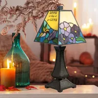 Dale Tiffany Inspirational Garden Accent Desk Lamp