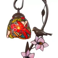 Dale Tiffany Cypress Bird Accent Desk Lamp