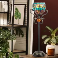 Dale Tiffany Briar Dragonfly Buffet Glass Table Lamp
