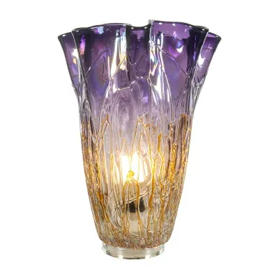 Dale Tiffany Art Glass Vase Accent Desk Lamp