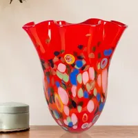 Dale Tiffany Alton Trail Art Glass Vase
