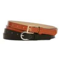 Liz Claiborne Plus 2-pc. Womens Belt