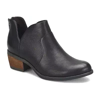 Boc Womens Lucy Block Heel Booties