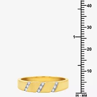 I Said Yes (H-I / I1) 1/6 CT. T.W. Lab Grown White Diamond Sterling Silver or 14K Gold Over Wedding Band