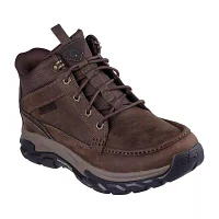 Skechers Hands Free Slip-Ins Mens Respected 2.0 Flat Heel Lace Up Boots