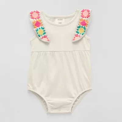 Okie Dokie Baby Girls Sleeveless Romper