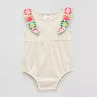 Okie Dokie Baby Girls Sleeveless Romper
