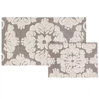 Better Trends Medallion 2-pc. Large Bath Rug Set