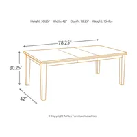 Signature Design by Ashley® Towson -Pc Standard Height Dining Set