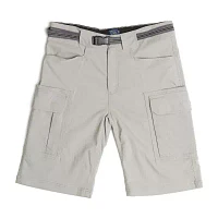 Smiths Workwear Belted Mens 11 1/2" Mid Rise Stretch Fabric Cargo Short