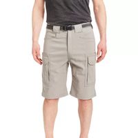 Smiths Workwear Belted Mens 11 1/2" Mid Rise Stretch Fabric Cargo Short