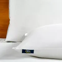 Serta Microfiber Duck Feather Pillow - 2 Pack