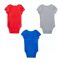 adidas Baby Unisex 3-pc. Crew Neck Short Sleeve Bodysuit