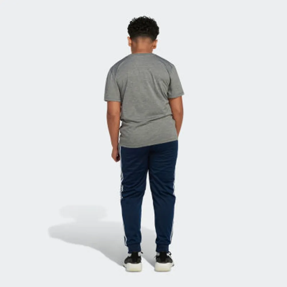 adidas Big Boys Crew Neck Short Sleeve Graphic T-Shirt