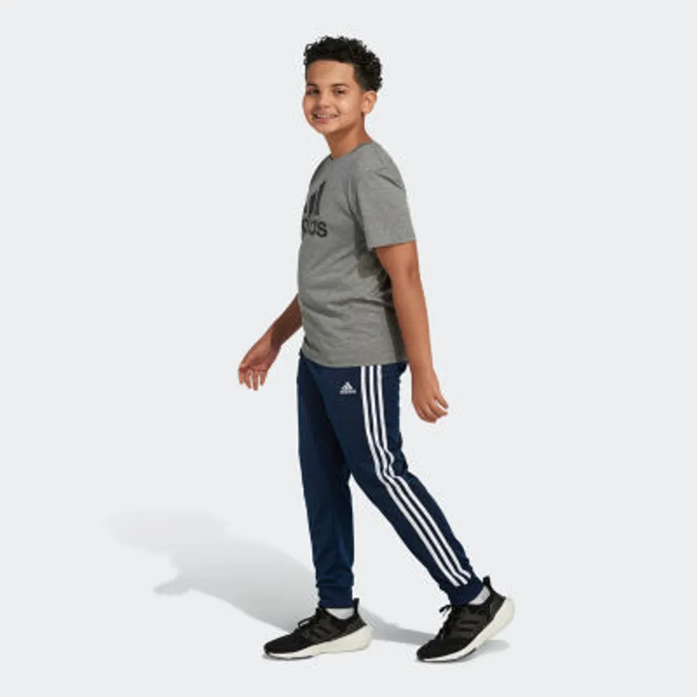 adidas Big Boys Crew Neck Short Sleeve Graphic T-Shirt
