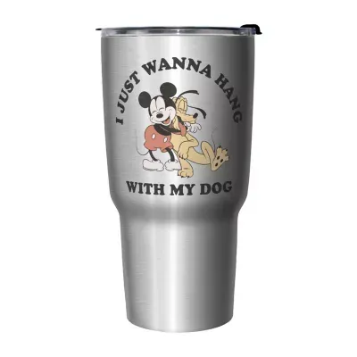 Disney Collection Mickey Dog Fill Lover 27 Oz Stainless Steel Travel Mug