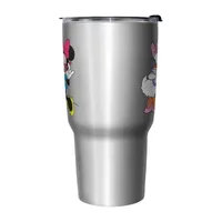 Disney Collection Mickey Just Girls 27 Oz Stainless Steel Travel Mug