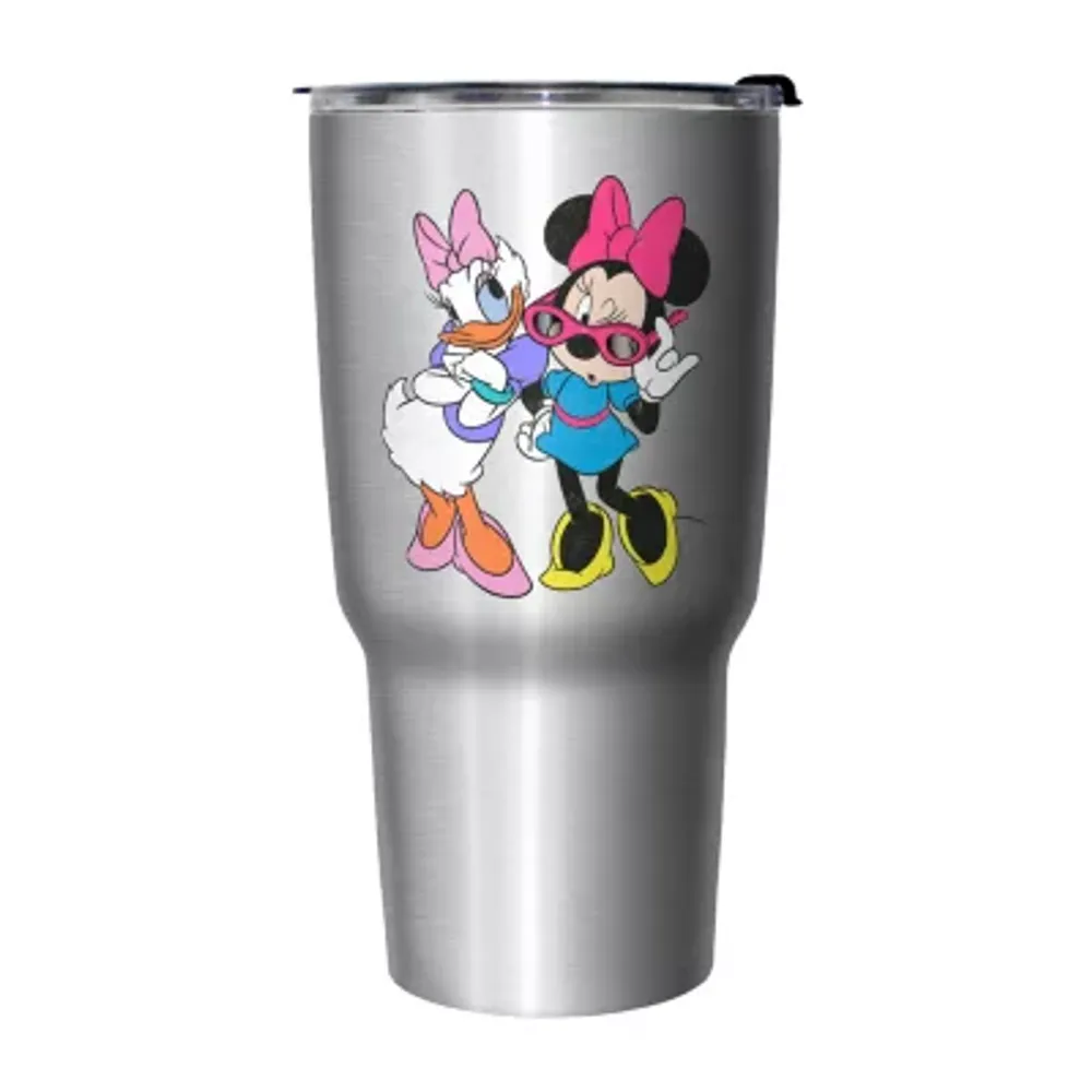 Disney Collection Mickey Just Girls 27 Oz Stainless Steel Travel Mug