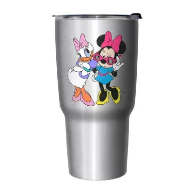 Disney Collection Mickey Just Girls 27 Oz Stainless Steel Travel Mug