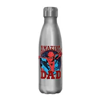 Disney Collection Spiderman Amazing Dad 17 Oz Stainless Steel Bottle